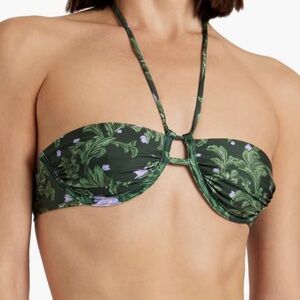 NWT Agua Bendita Halter Swim Top